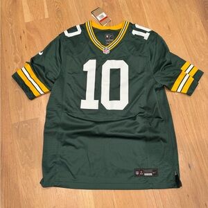NWT Men's Green Bay Packers Jordan Love Nike Green Player Game Jersey